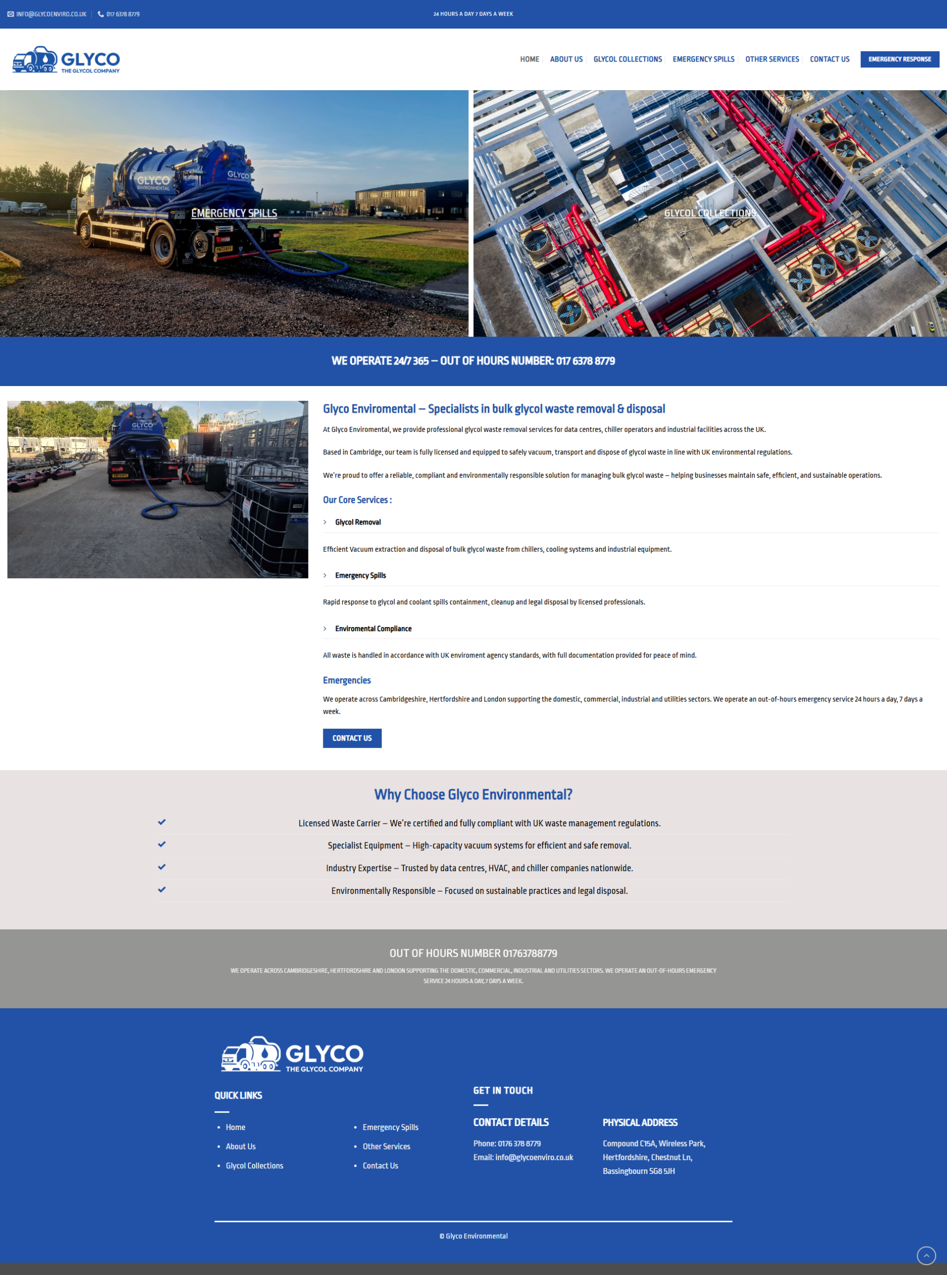 Glyco Website Screenshot